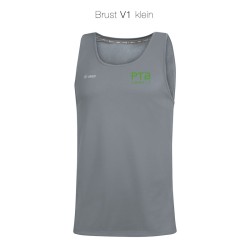 Tanktop Run 2.0 steingrau