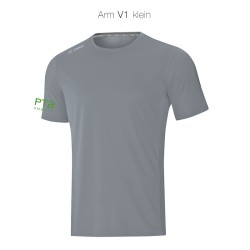 T-Shirt Run 2.0 steingrau